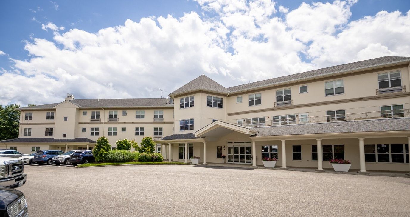 Exterior view of Wingate Residences with landscaped entrance
