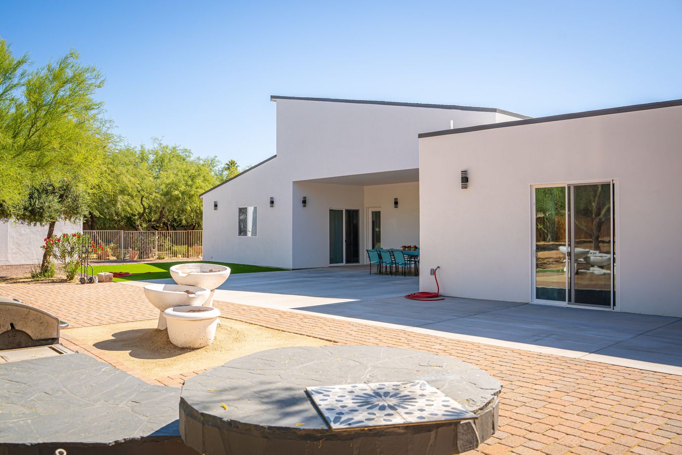 Outdoor view of the nursing home facility