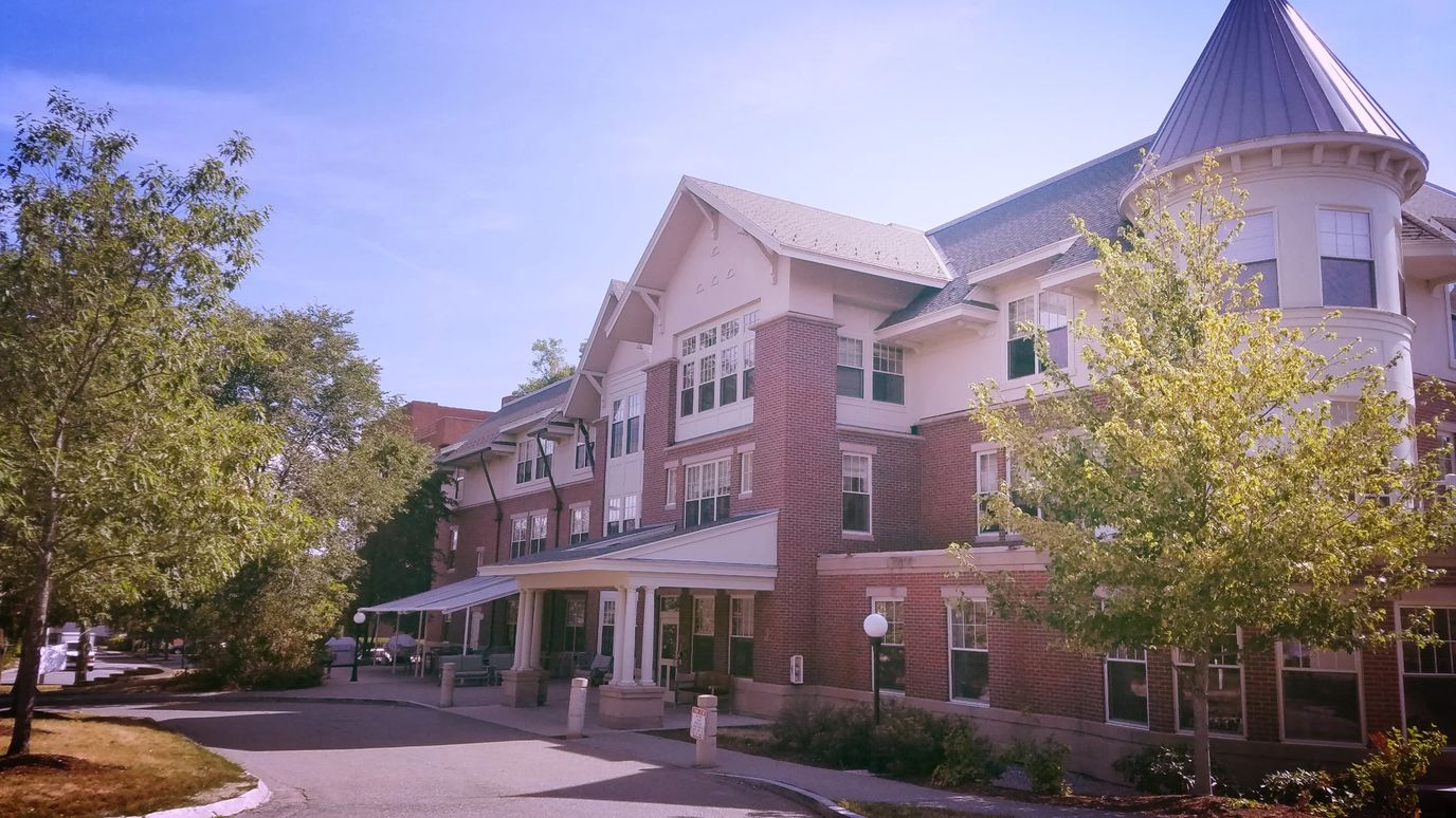 Exterior view of Neville Center at Fresh Pond