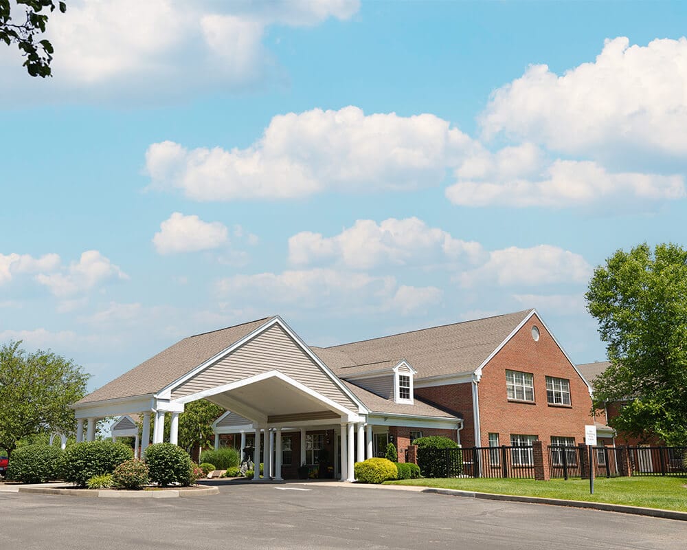 Exterior view of Villaspring of Erlanger with entrance