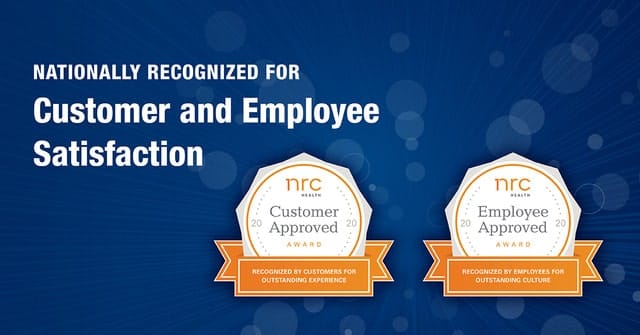 Awards for customer and employee satisfaction