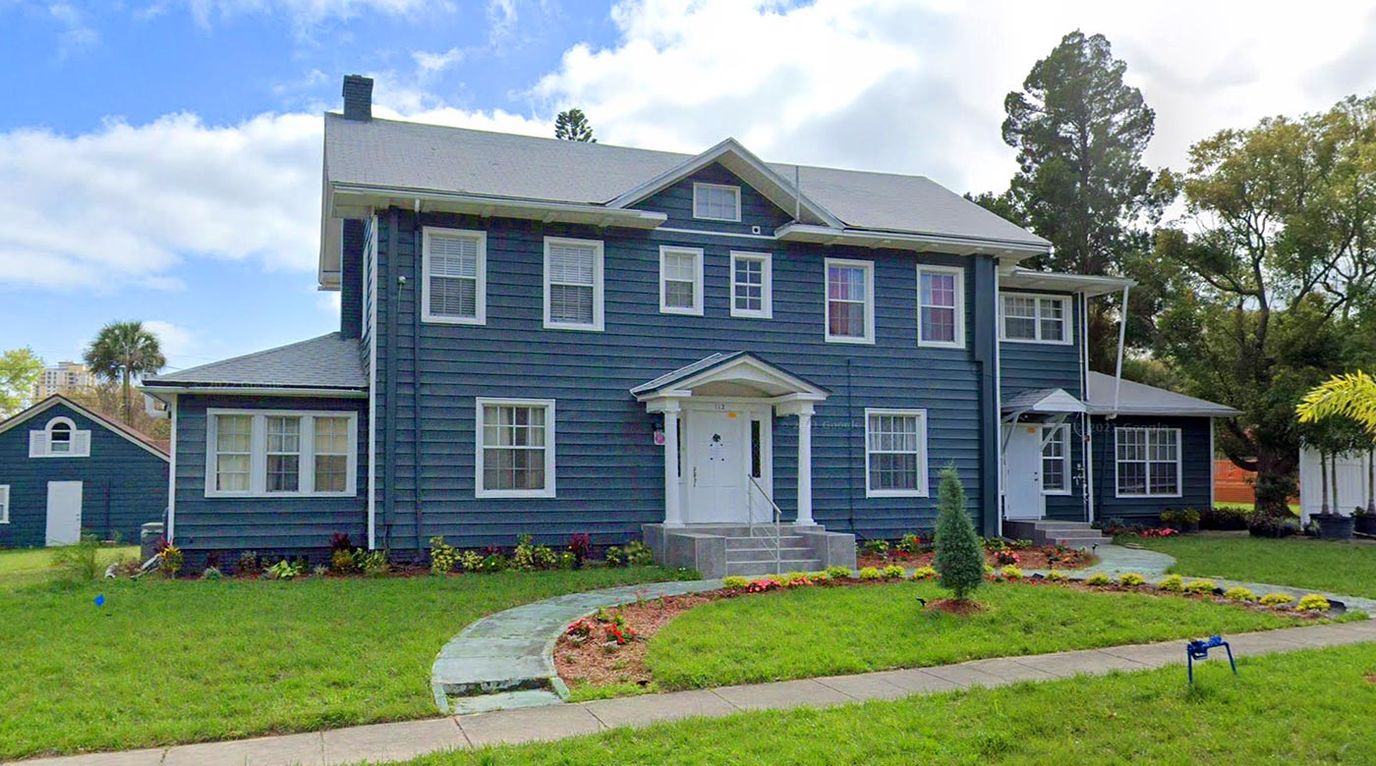 Exterior view of a senior living facility