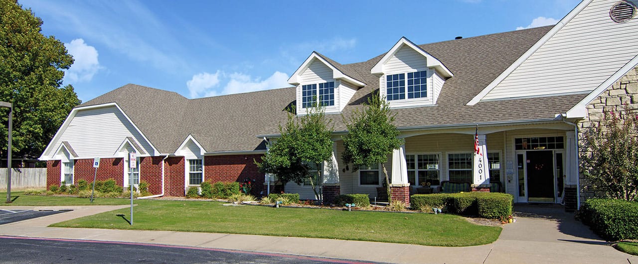 Exterior view of Brookdale Broken Arrow facility