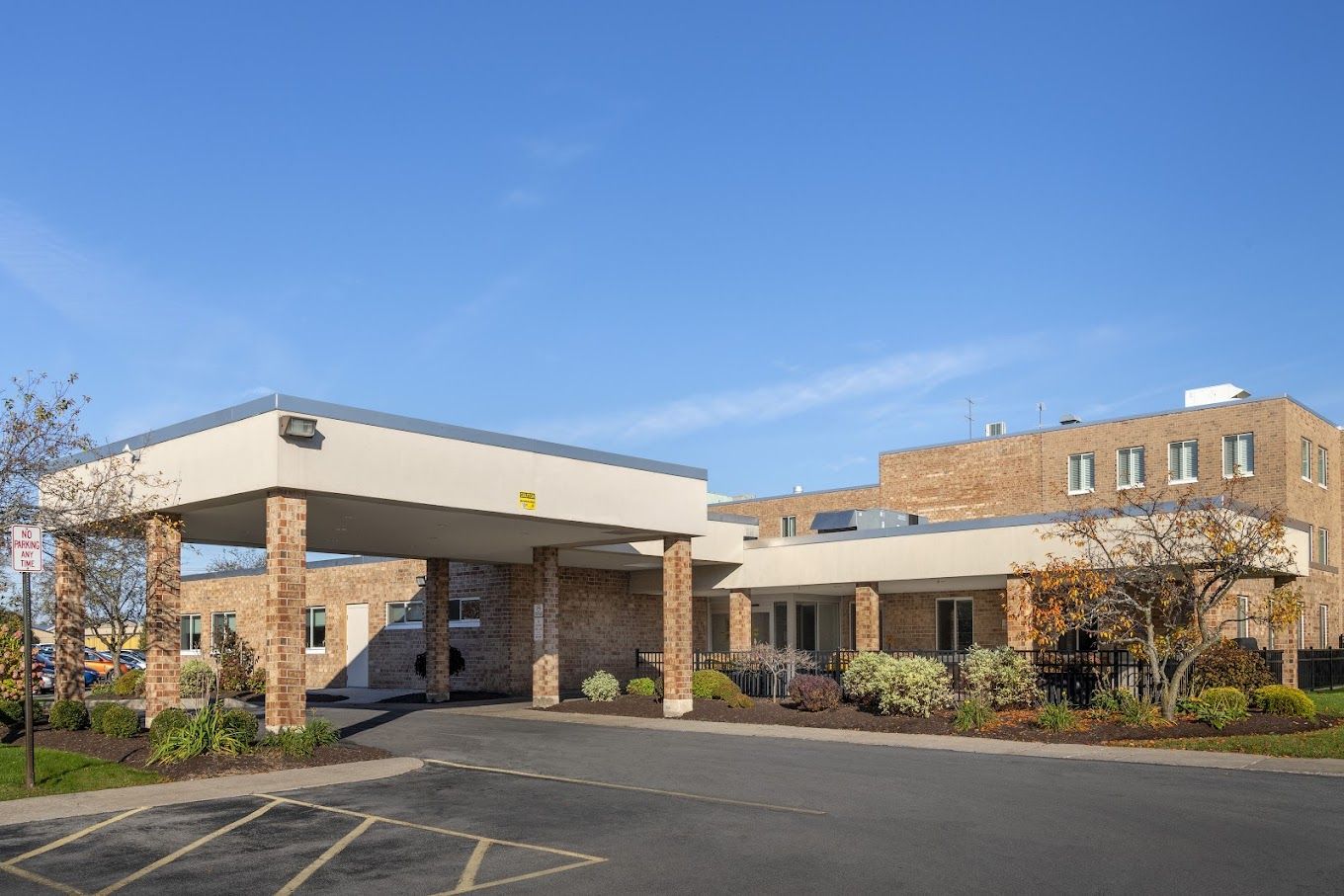 Exterior view of the entrance to Elderwood at Liverpool