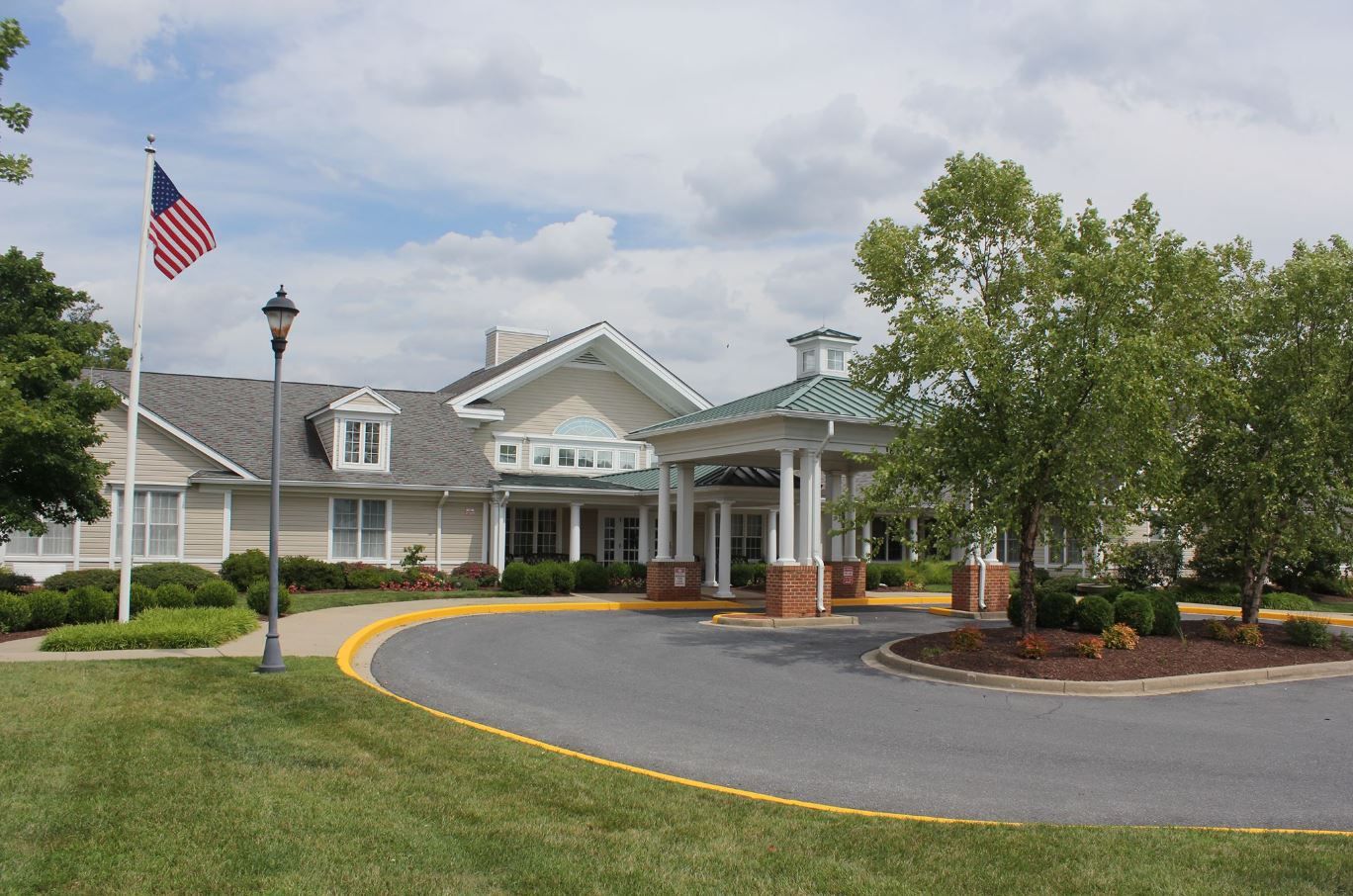 Exterior view of HeartFields Assisted Living at Frederick