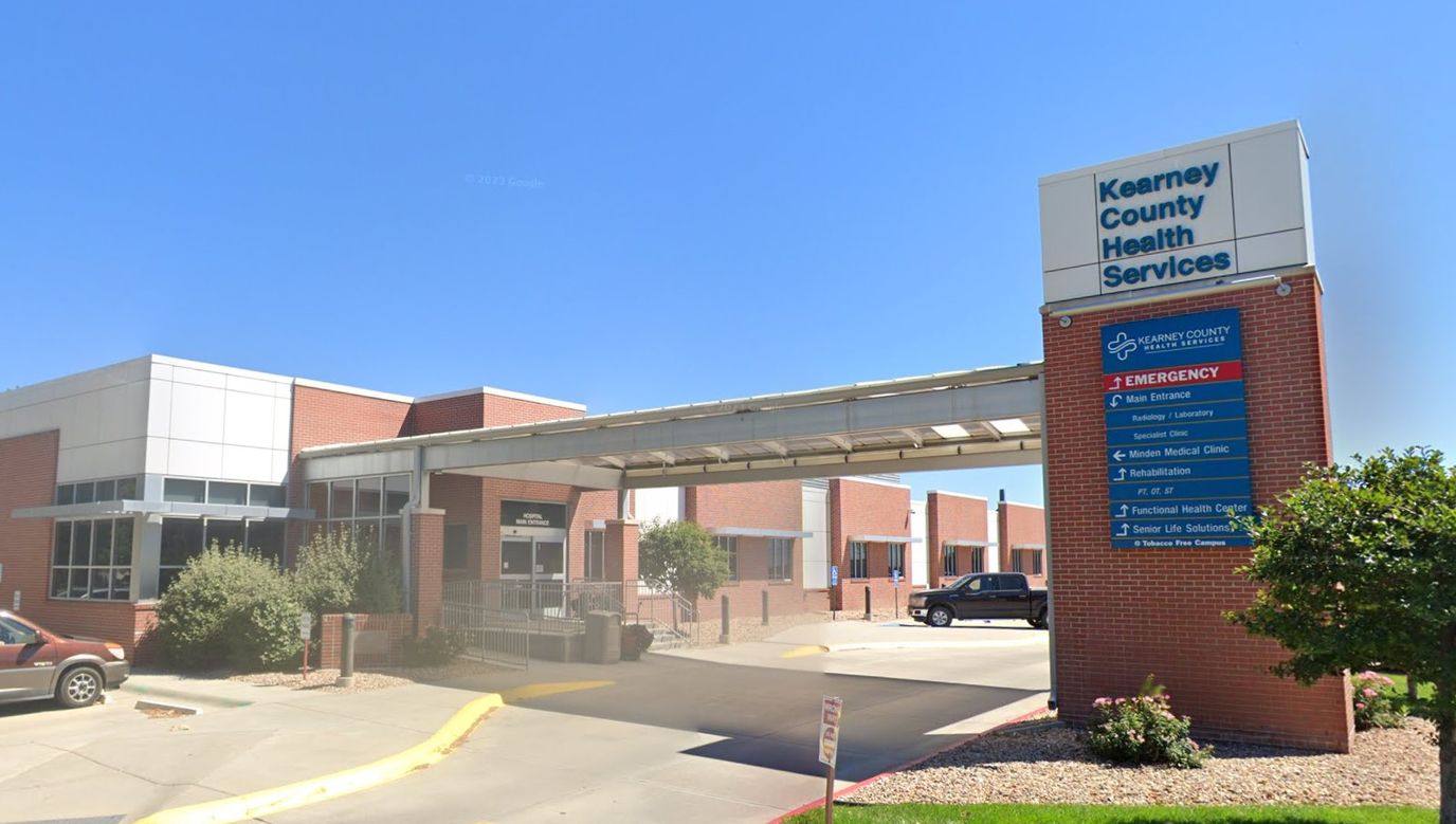 Exterior view of Kearney County Health Services facility