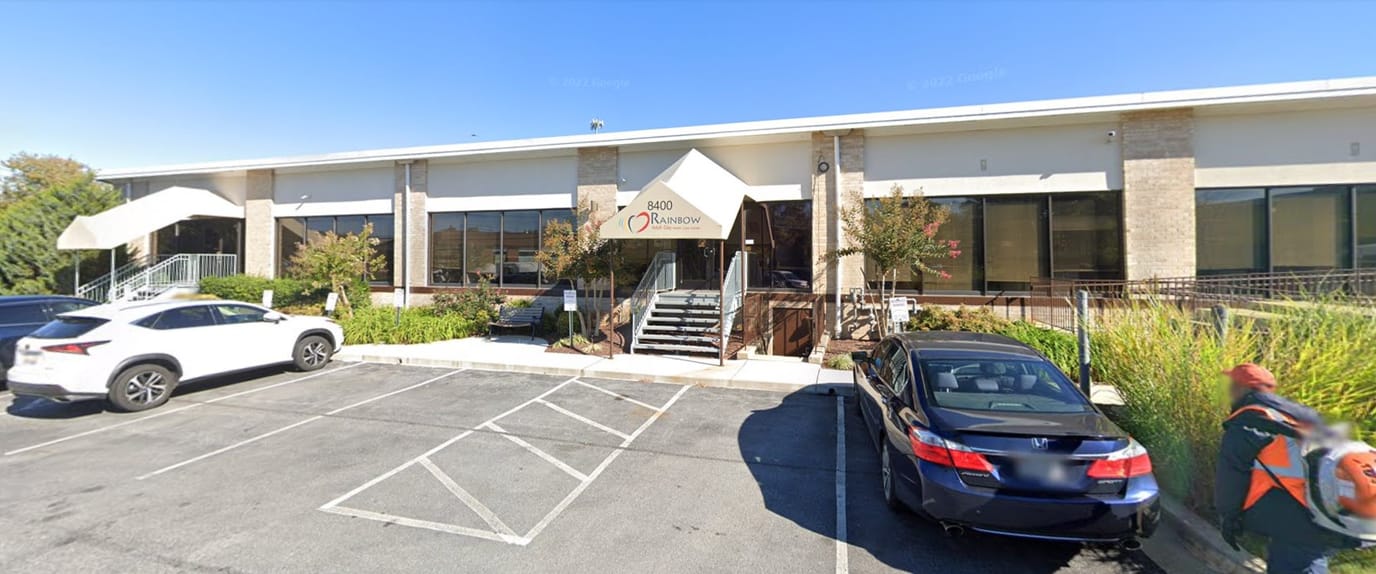 Exterior view of Rainbow Adult Day Health Care facility
