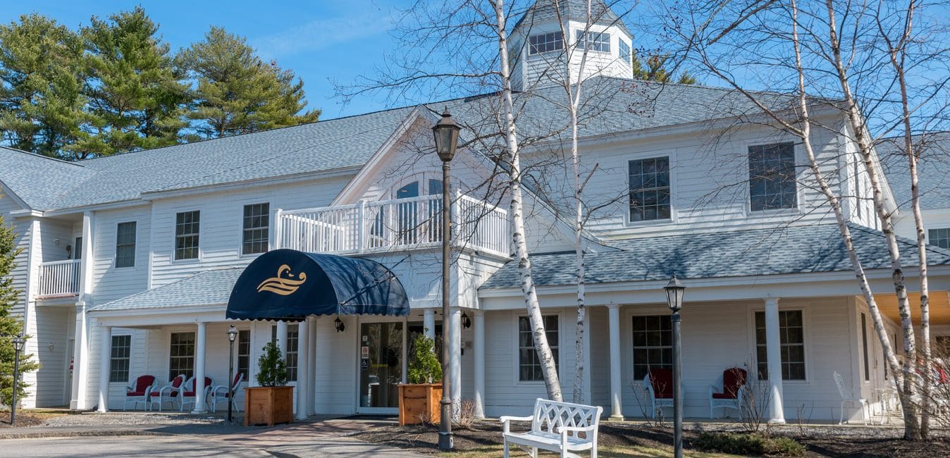 Exterior view of Sunnybrook Senior Living facility