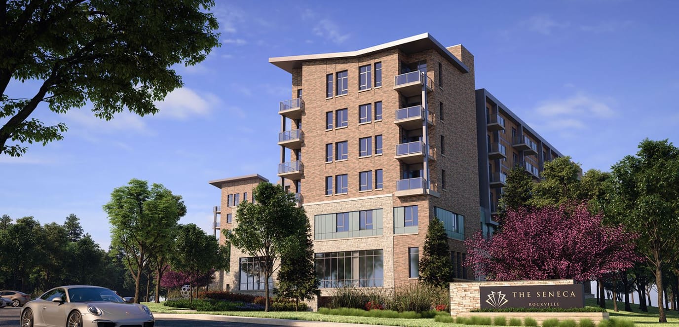 Exterior view of The Seneca Rockville facility