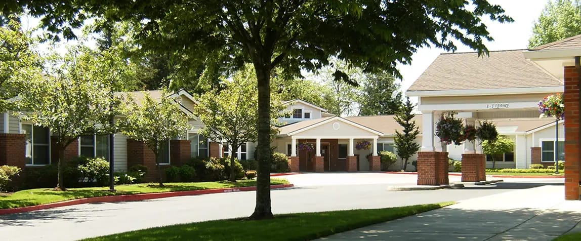 Outdoor view of Powell Valley Assisted Living