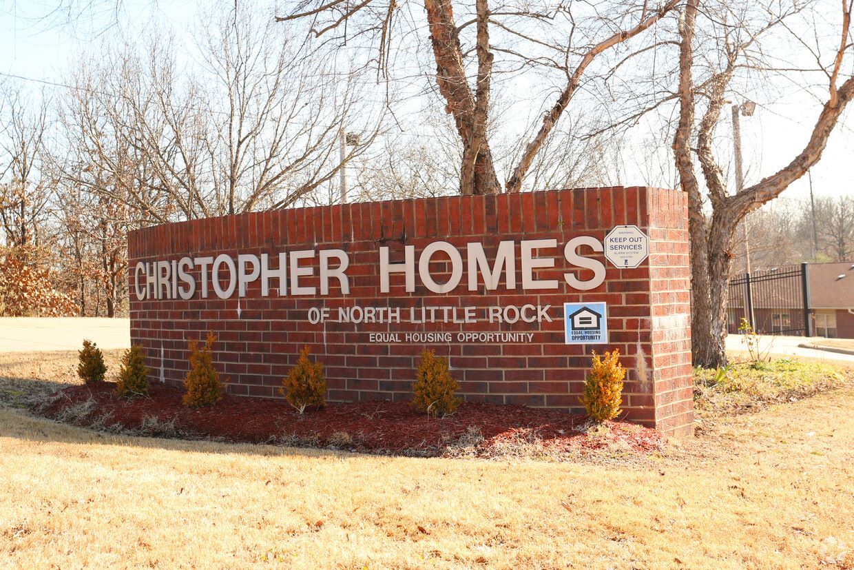 Signage for Christopher Homes of North Little Rock
