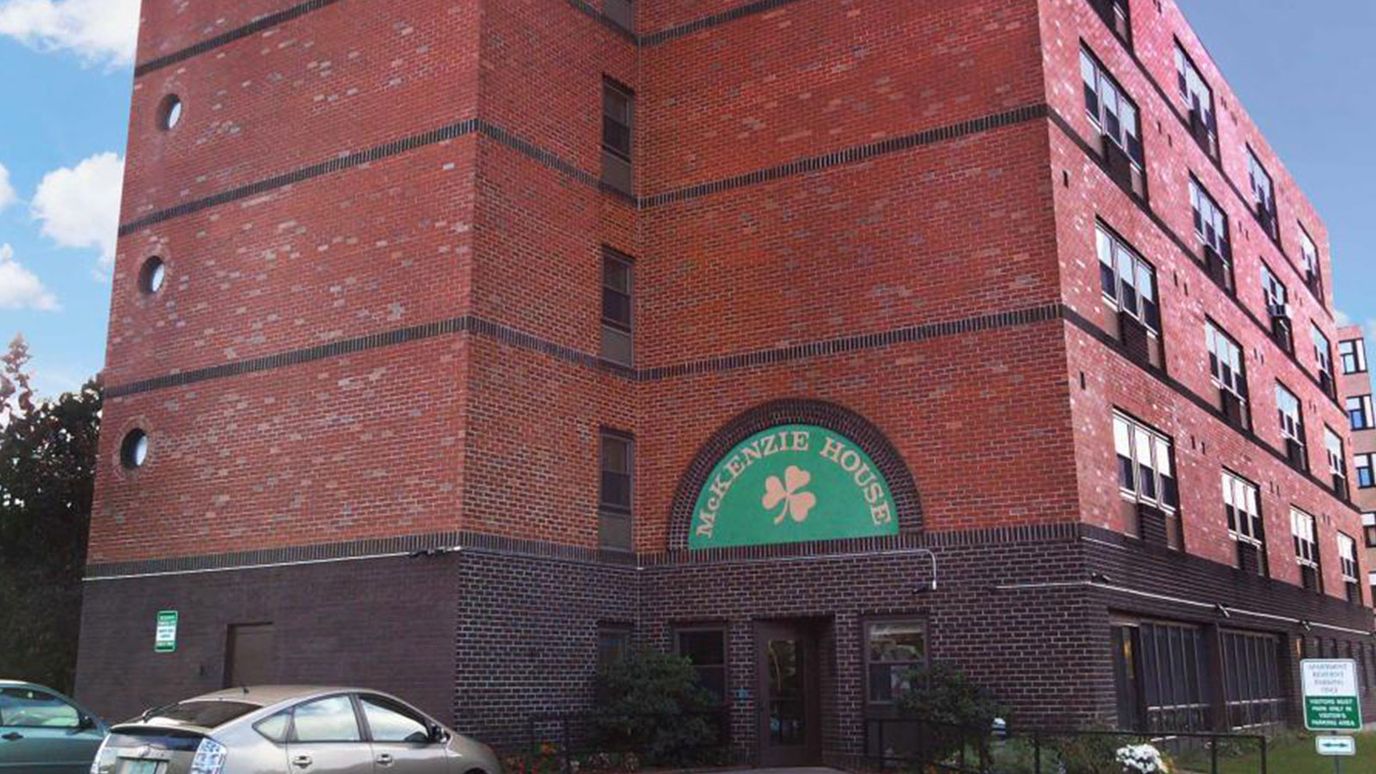Exterior view of McKenzie House nursing facility