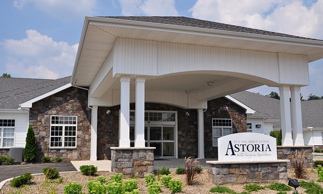 Exterior view of Astoria Skilled Nursing and Rehabilitation