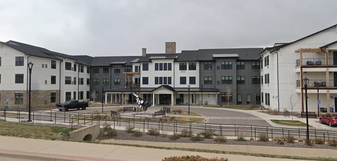 Exterior view of Balfour at Longmont facility