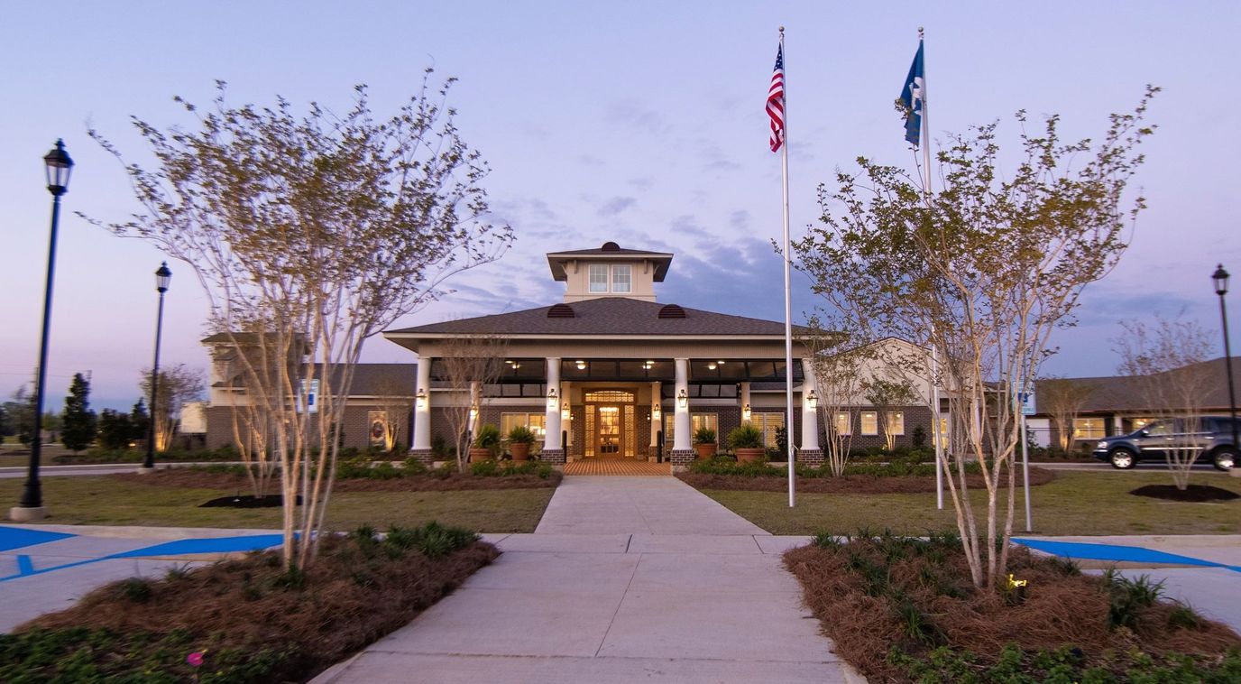 Entrance of Cypress Point Nursing and Rehabilitation Center