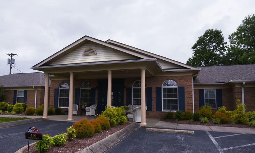 Exterior view of Dogwood Bend residential facility