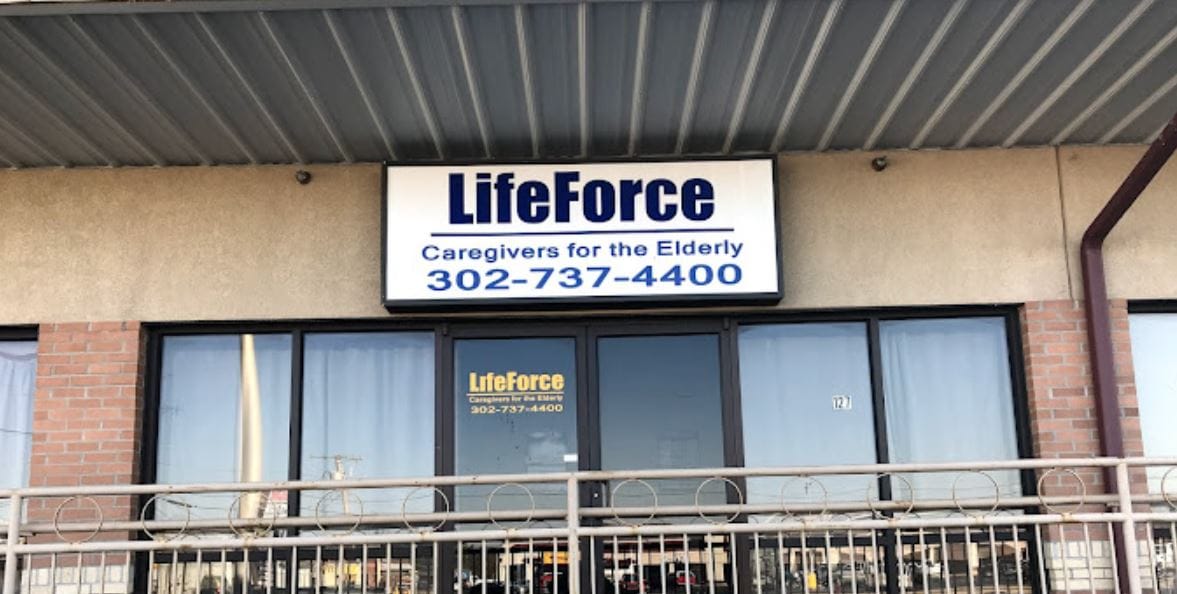 Exterior view of Life Force Caregivers facility