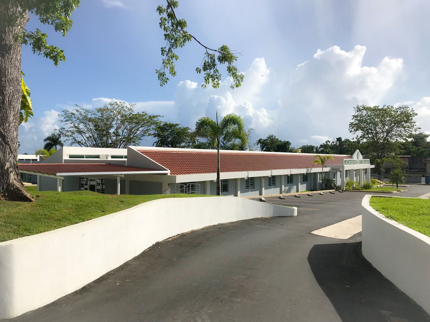 Exterior view of Montehiedra Home Estates building