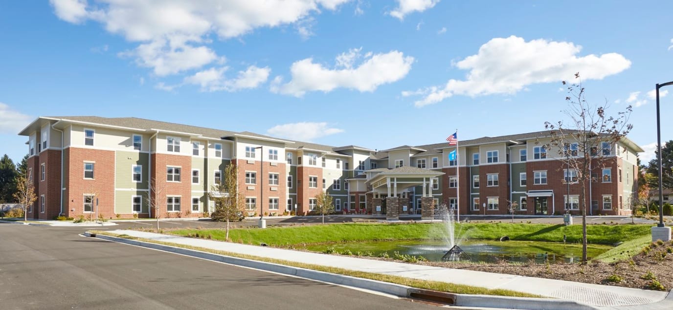 Exterior view of the StoryPoint Mequon building