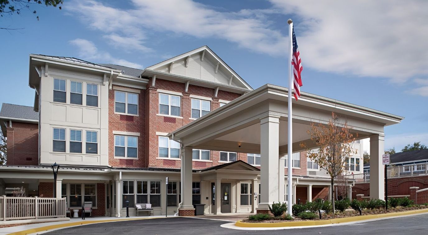 Front entrance of Sunrise at Fair Oaks facility