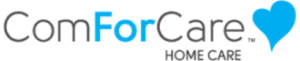 ComForCare Home Care logo with heart