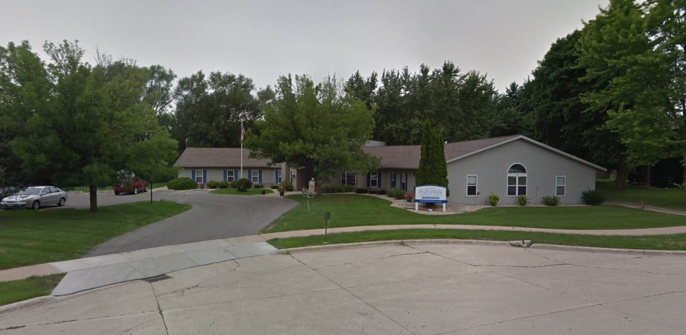 Building exterior of Azura Memory Care of Oshkosh