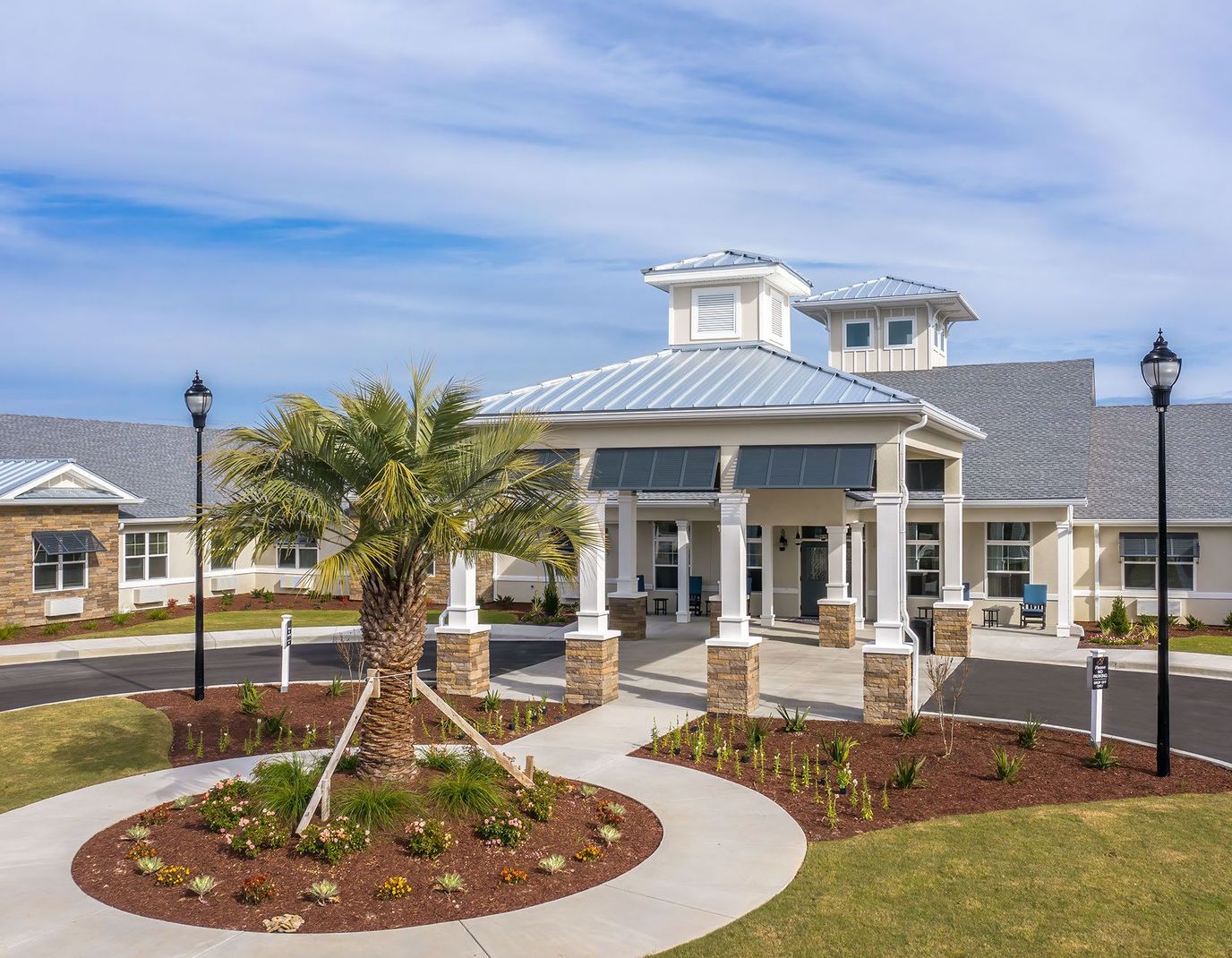 Exterior view of Benton House of Florence entrance