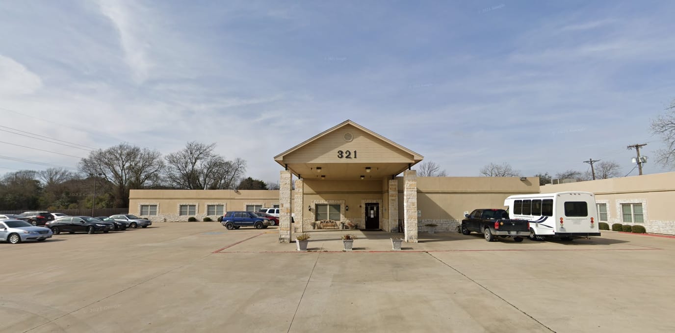 Exterior view of Garland Nursing & Rehabilitation Center