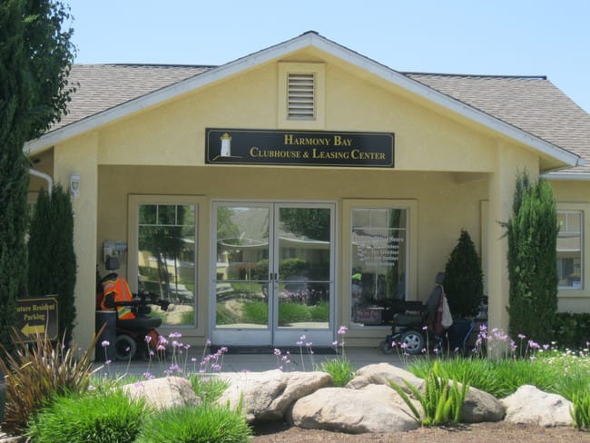 Exterior view of Harmony Bay Clubhouse
