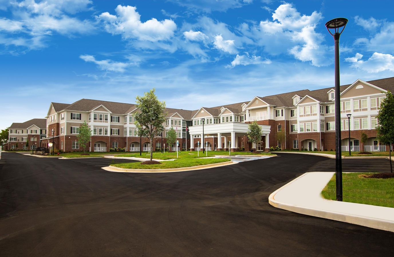 Exterior view of the Harmony at Victory Station building