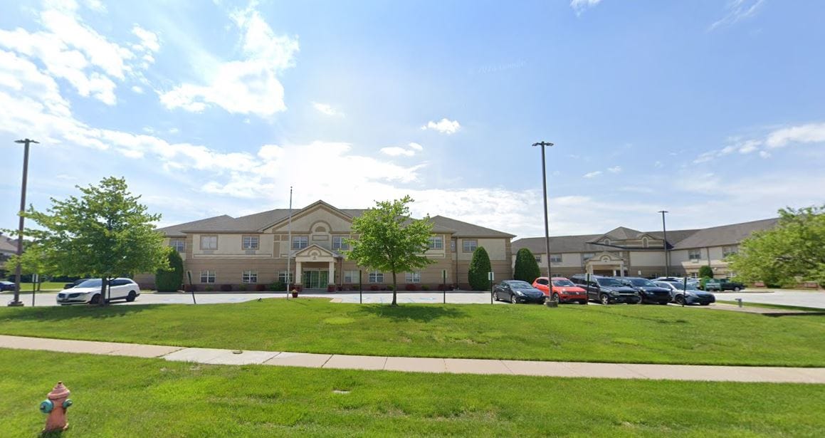 Exterior view of the Spring Mill Health Campus building