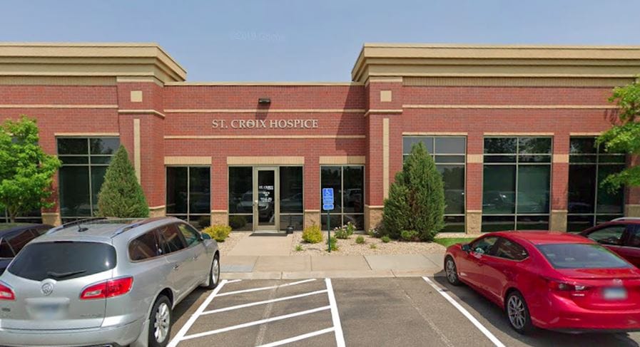 Exterior view of St. Croix Hospice building