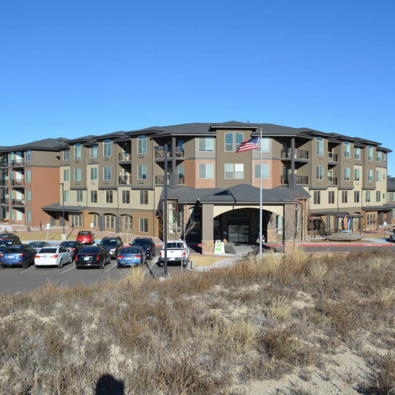 Exterior view of Bonaventure of Pueblo building