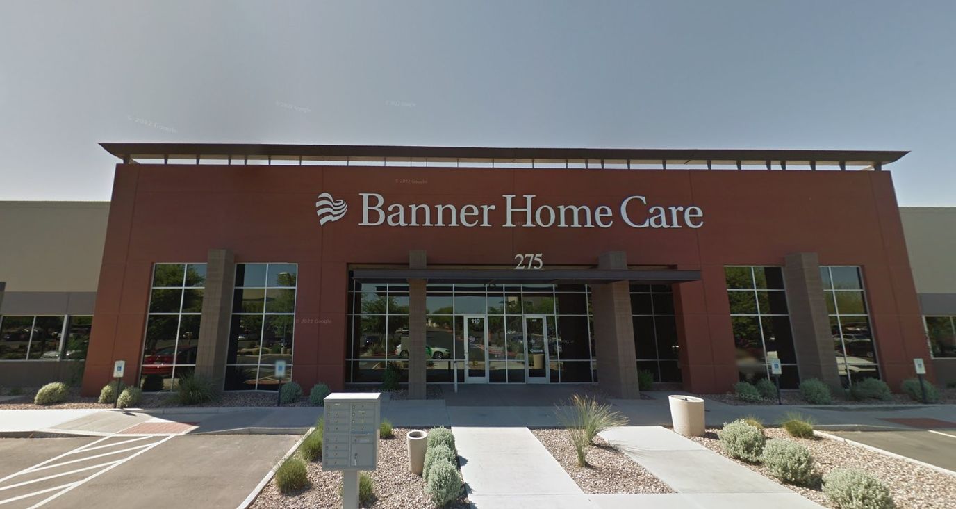 Exterior view of Banner Home Care building