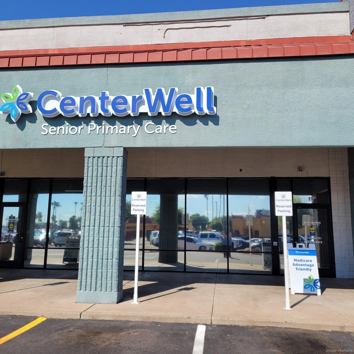 Exterior view of CenterWell Senior Primary Care building