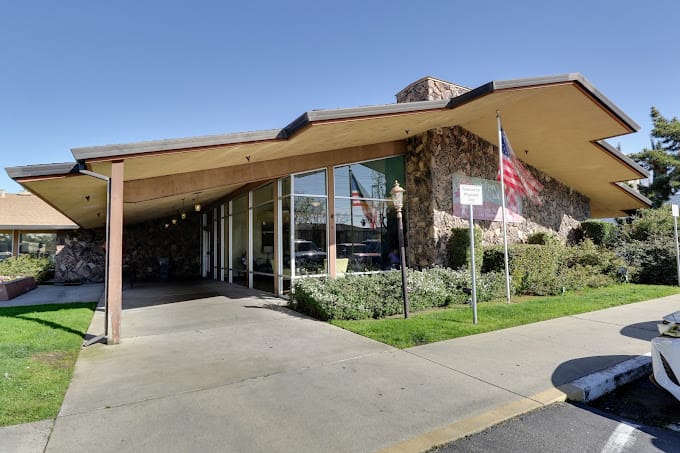 The exterior of Golden Modesto assisted living facility.