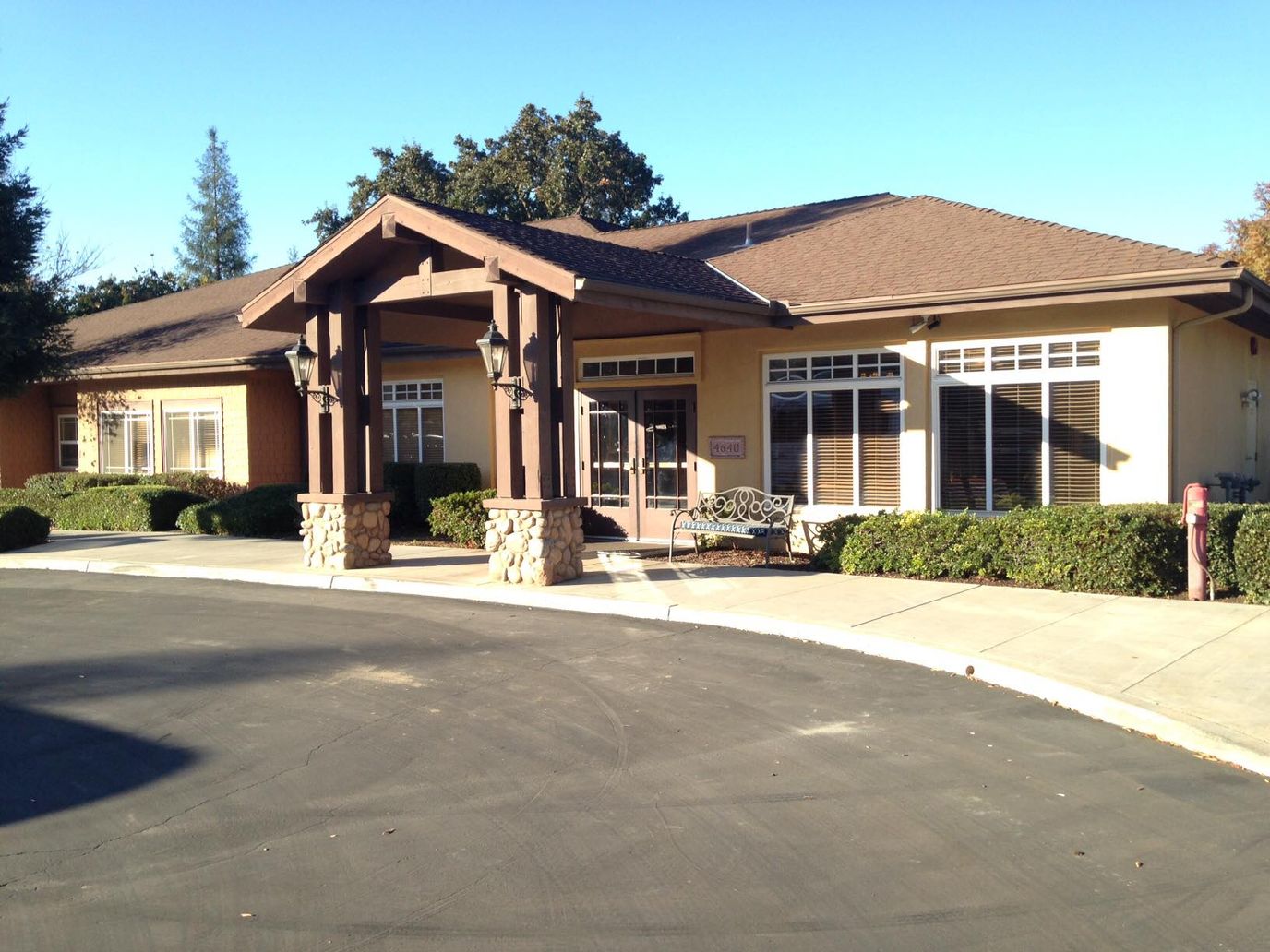 Front entrance of Quail Park on Cypress
