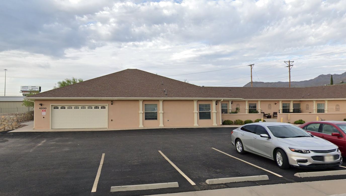 Exterior view of Serenity House Assisted Living facility