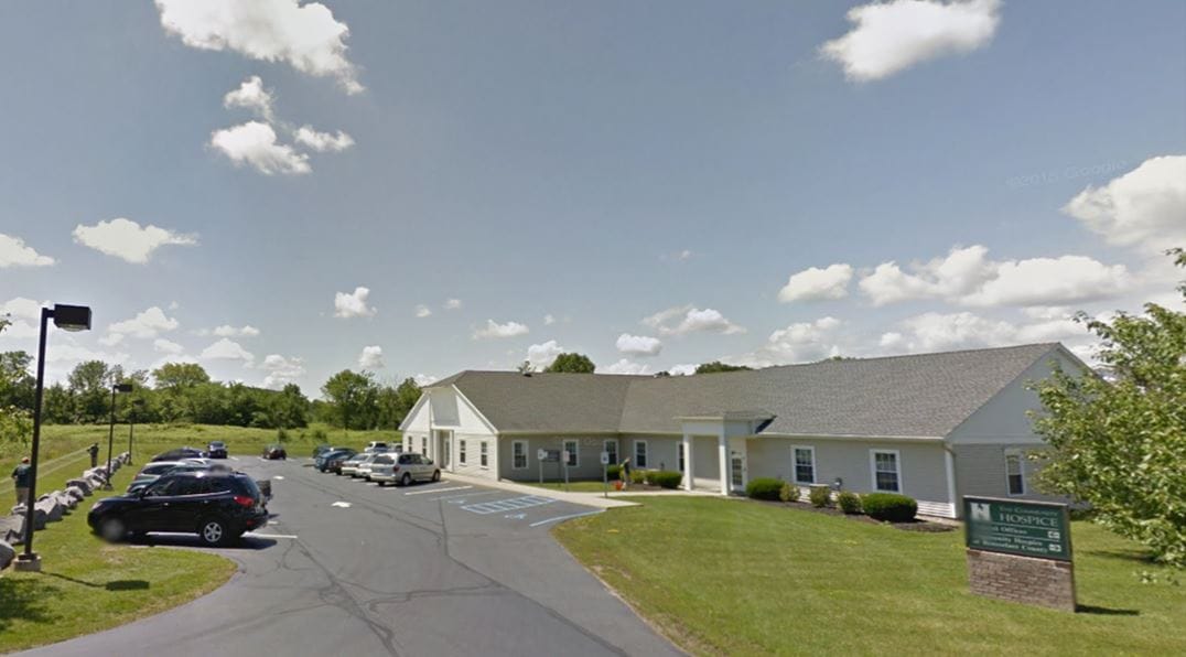 Exterior view of the Community Hospice Inn building
