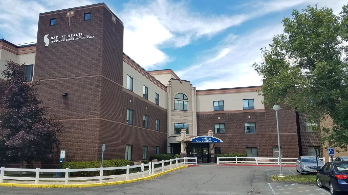 Exterior view of the Baptist Health nursing facility