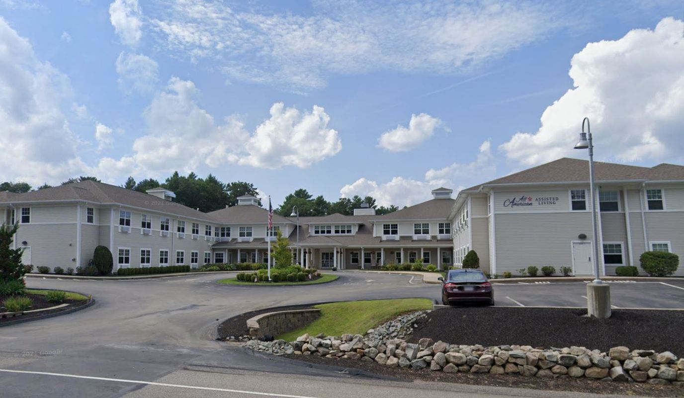 Exterior view of All American Assisted Living facility