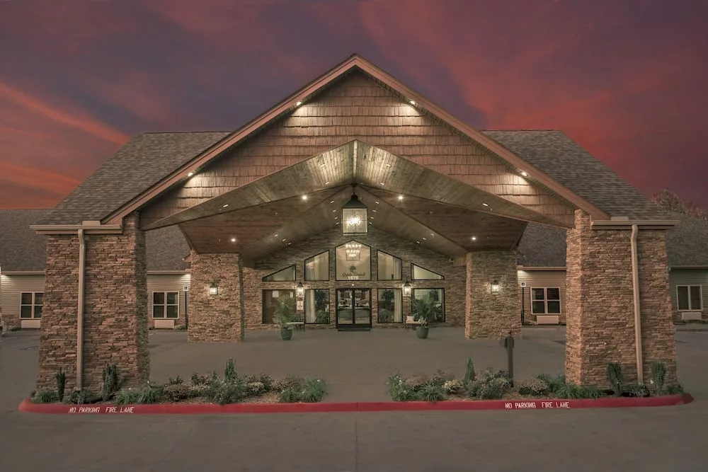 Front entrance of Apple Creek Health and Rehabilitation