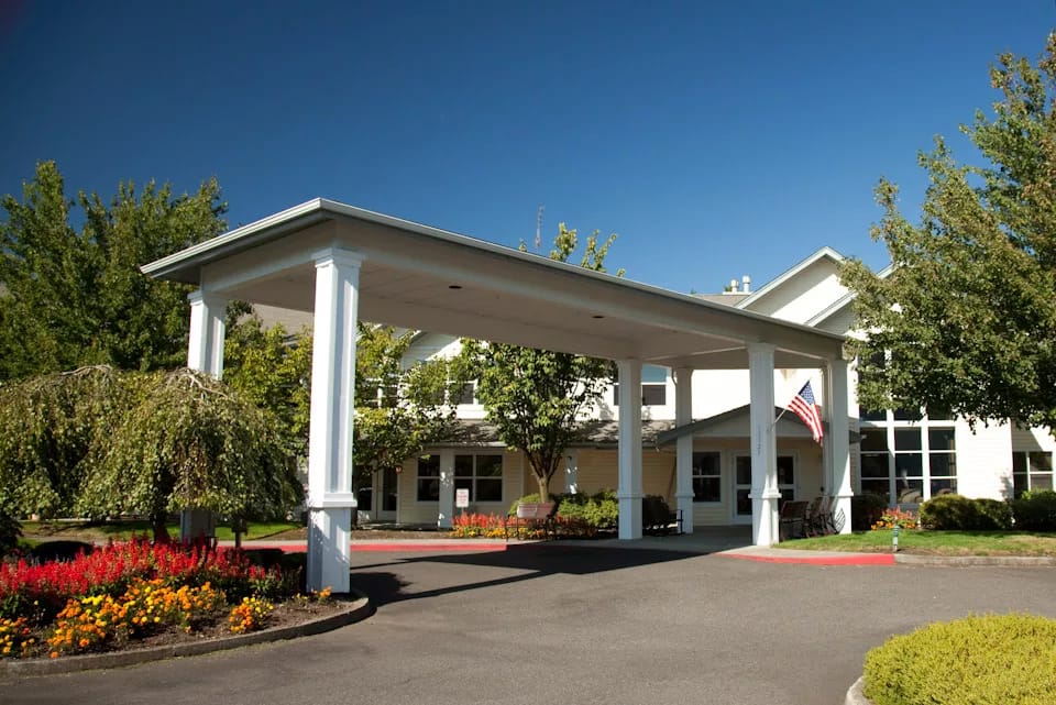 Front entrance of Assisted Living at Summerplace