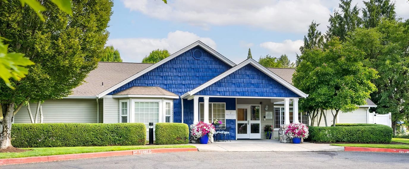 Exterior view of Brookdale Vancouver Stonebridge facility
