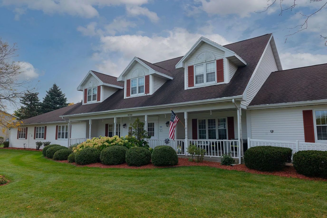Exterior view of Carrington Assisted Living facility