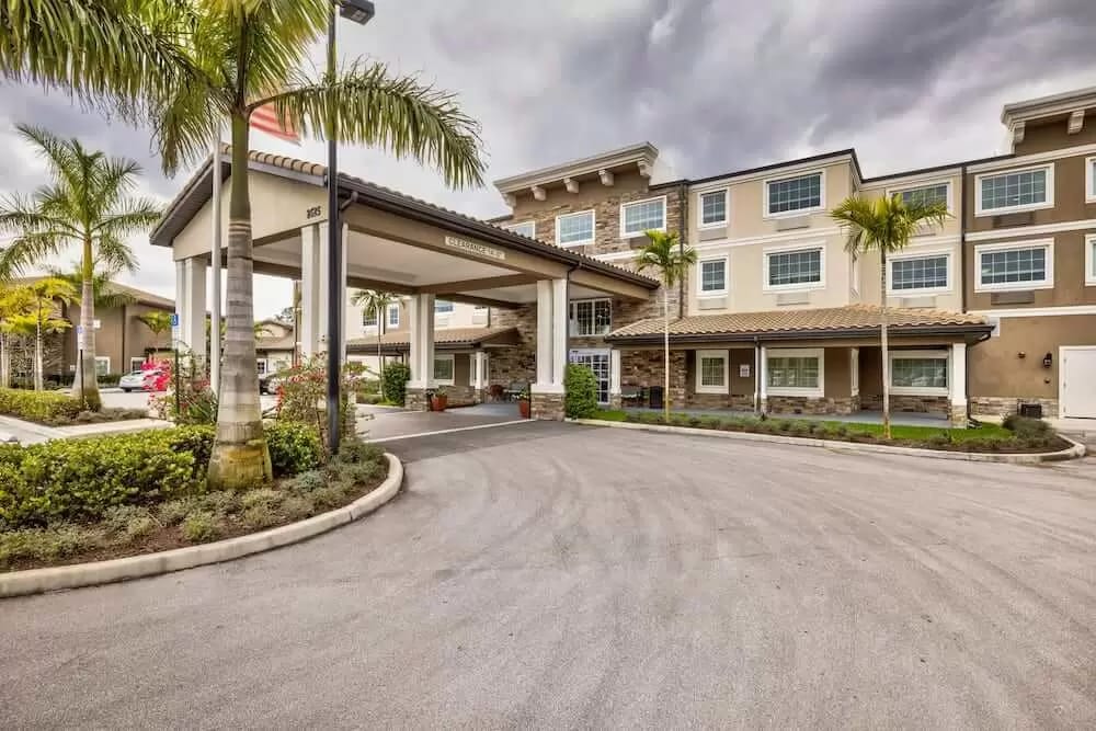 Exterior view of Discovery Village at Stuart building entrance