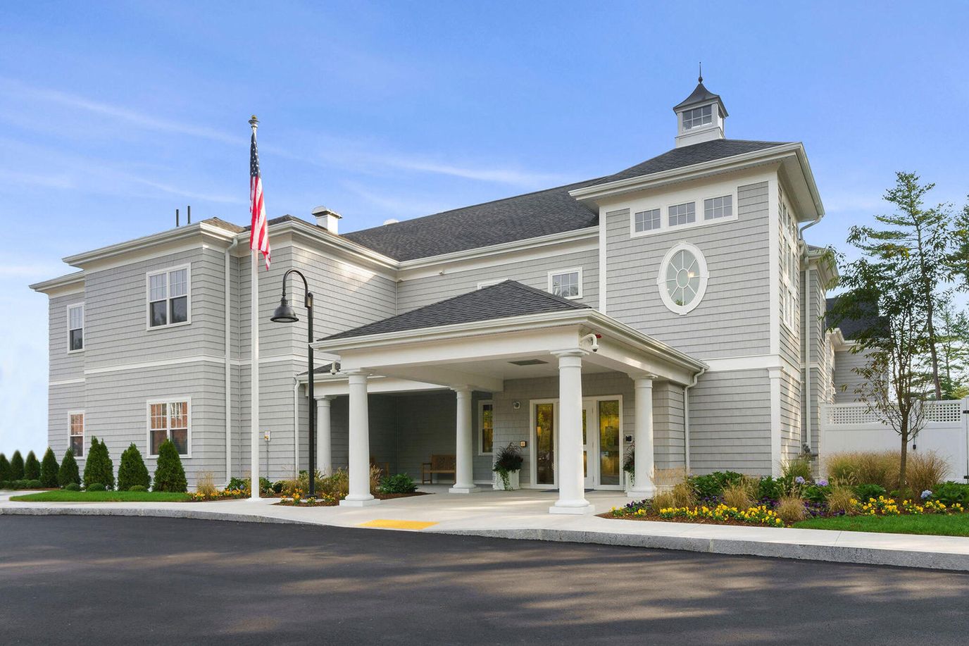 Exterior view of Duxbury House Memory Care Residence