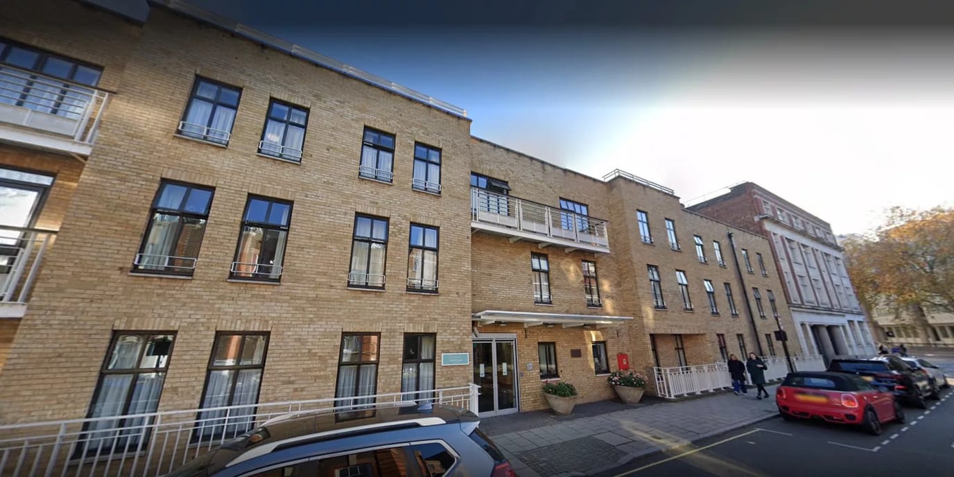 Exterior view of Garside House Nursing Home