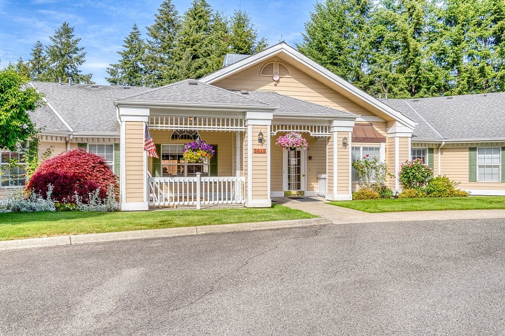 Front exterior view of Hearthside Manor Memory Care