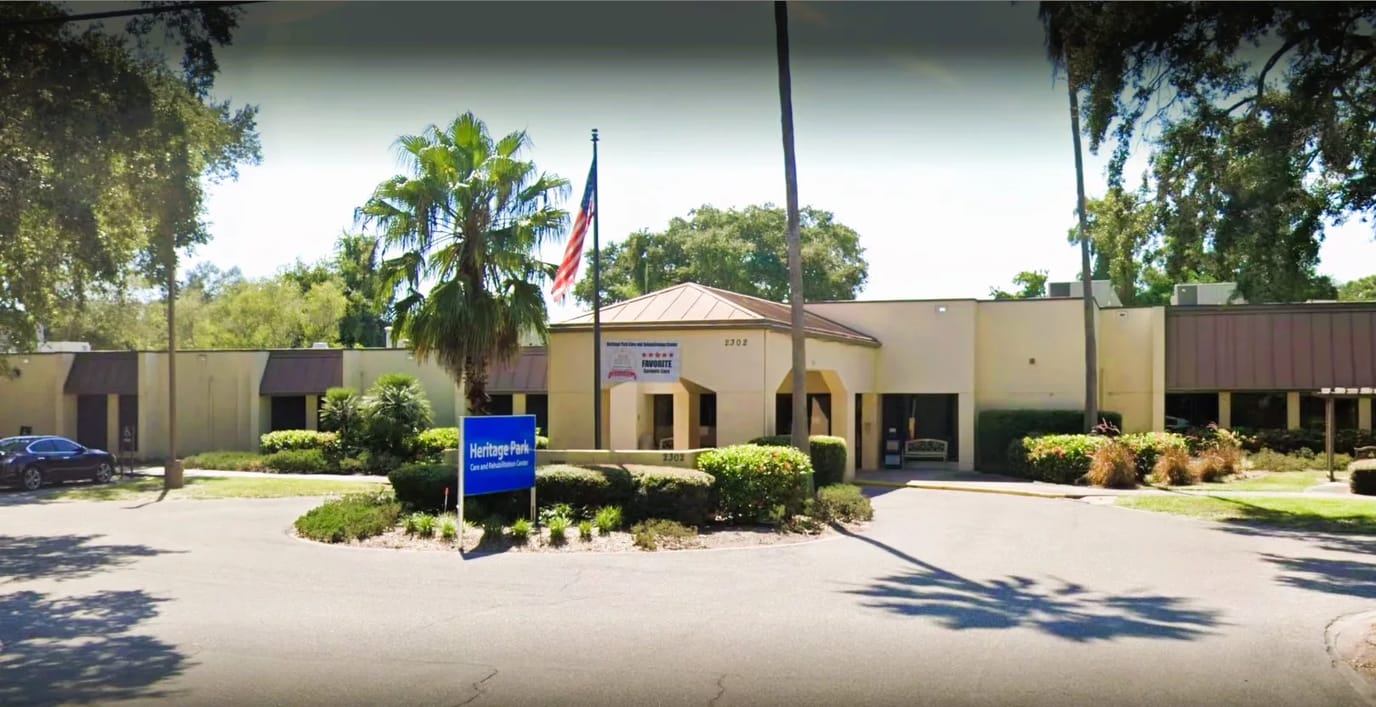 Exterior view of Heritage Park Care & Rehabilitation Center